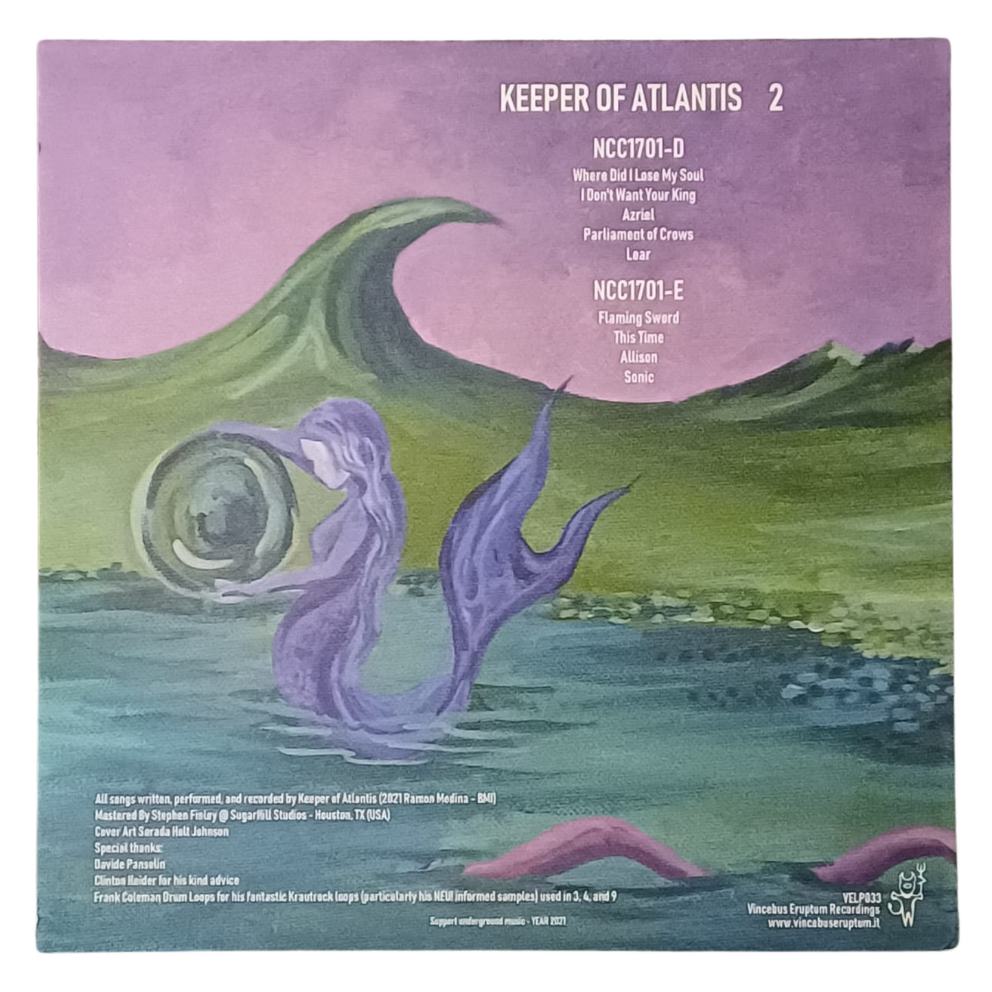 Keeper Of Atlantis – 2 | Vinile LP Viola – VELP033 | COME NUOVO (M) TRV0078