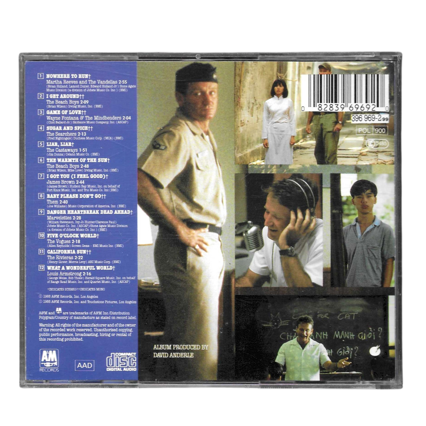 Good Morning, Vietnam - Original Soundtrack | CD Album | Ottime Condizioni - TR0145