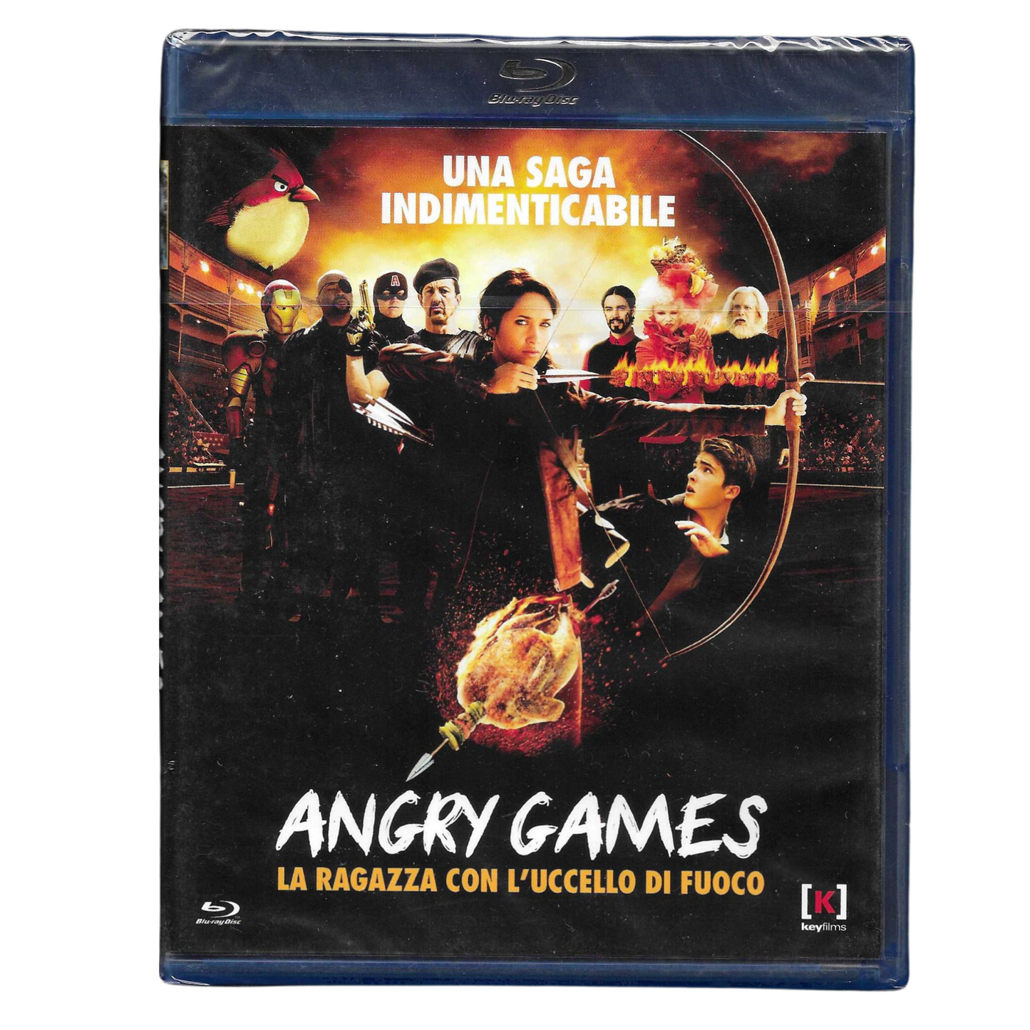 BLU-RAY  ANGRY GAMES: LA RAGAZZA CON L'UCCELLO DI FUOCO | NUOVO - TRD0176