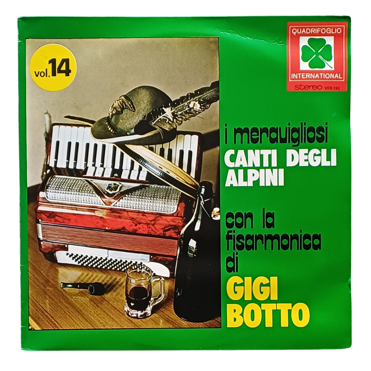 Gigi Botto – I Meravigliosi Canti Degli Alpini Vol.14 | LP VDS 292 | COME NUOVO (NM) TRV0060