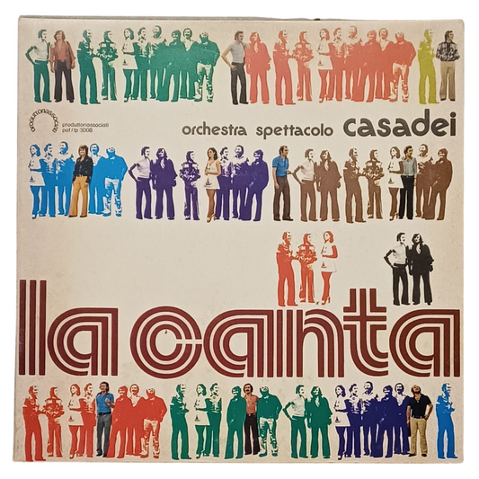 Orchestra Spettacolo Casadei – La Canta | Vinile – paf/lp 3008 | VG - TRV0143