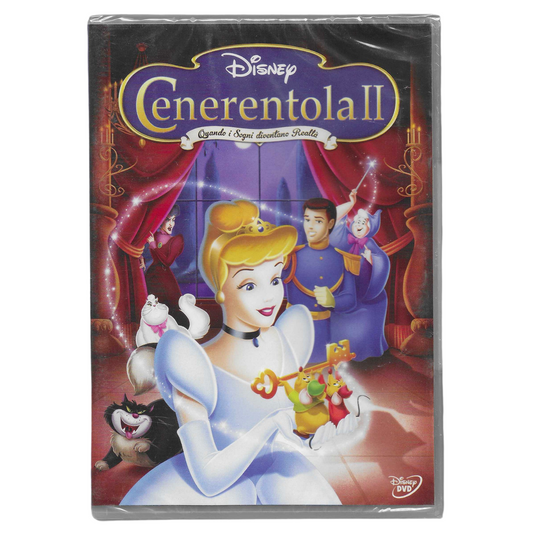DVD Editoriale "Cenerentola II: Quando i sogni diventano realtà" - Disney - NUOVO - TRD0049