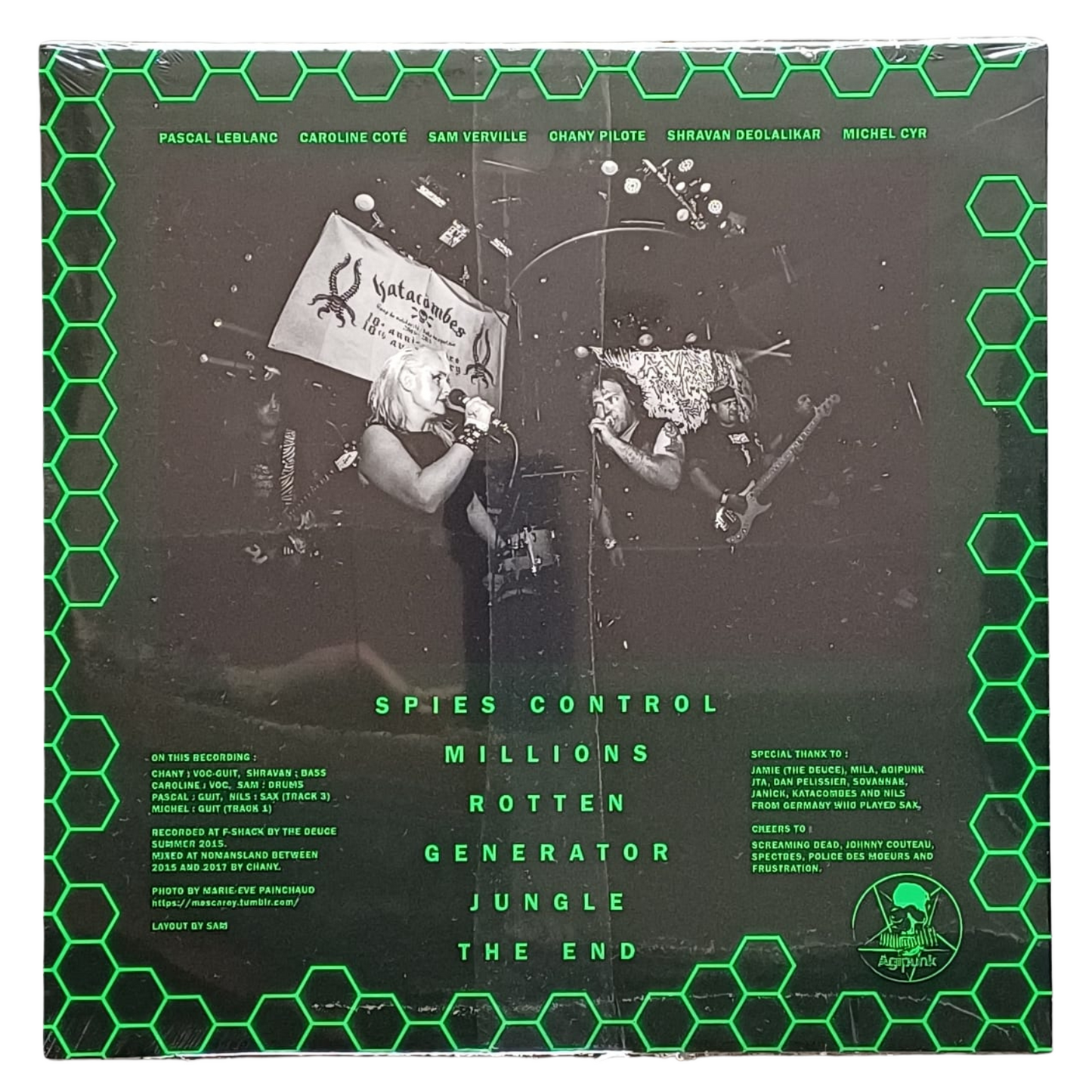 DROIDZ – Strange World Strange Years | Vinile Verde – AG115 | TRV0119