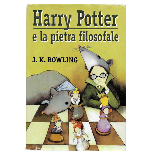 J.K. Rowling - Harry Potter e la Pietra Filosofale| Fantasy, Avventura, Magia | BUONE CONDIZIONI - TRL0003