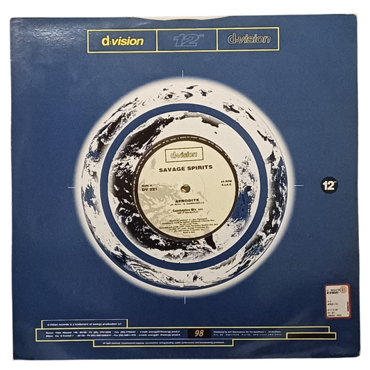 Savage Spirits – Afrodite | 12" – DV 221 – 1998 | BUONE CONDIZIONI (VG)  TRV0122
