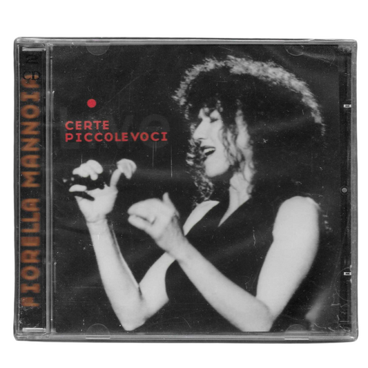 Fiorella Mannoia – Certe Piccole Voci | Live | 2CD - Editoriale | NUOVO -TR0174