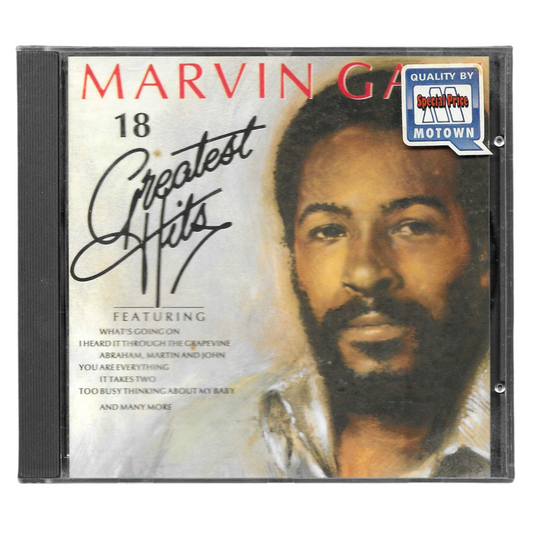 Marvin Gaye - 18 Greatest Hits | CD Compilation 1988 | Soul, R&B | Come Nuovo TR0043