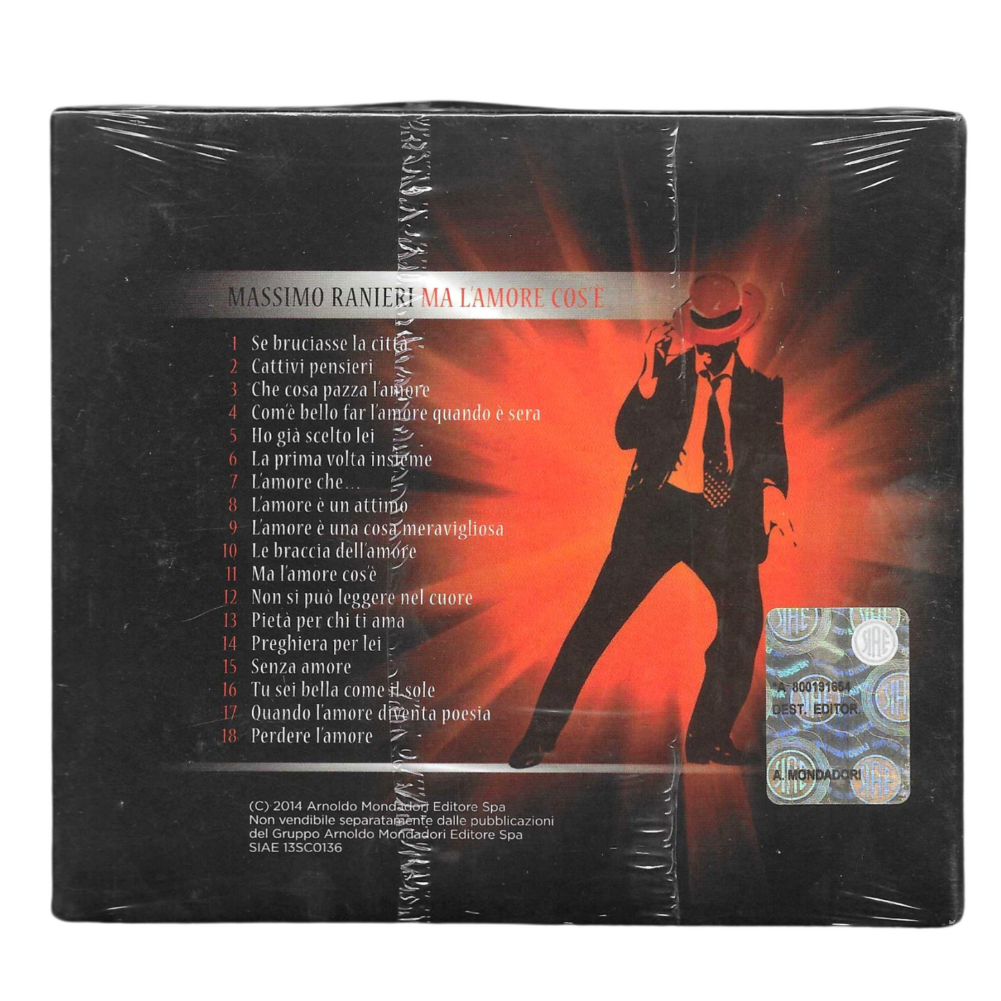 Massimo Ranieri - Ma l’amore cos’è | CD Album Digipack | NUOVO - TR0128