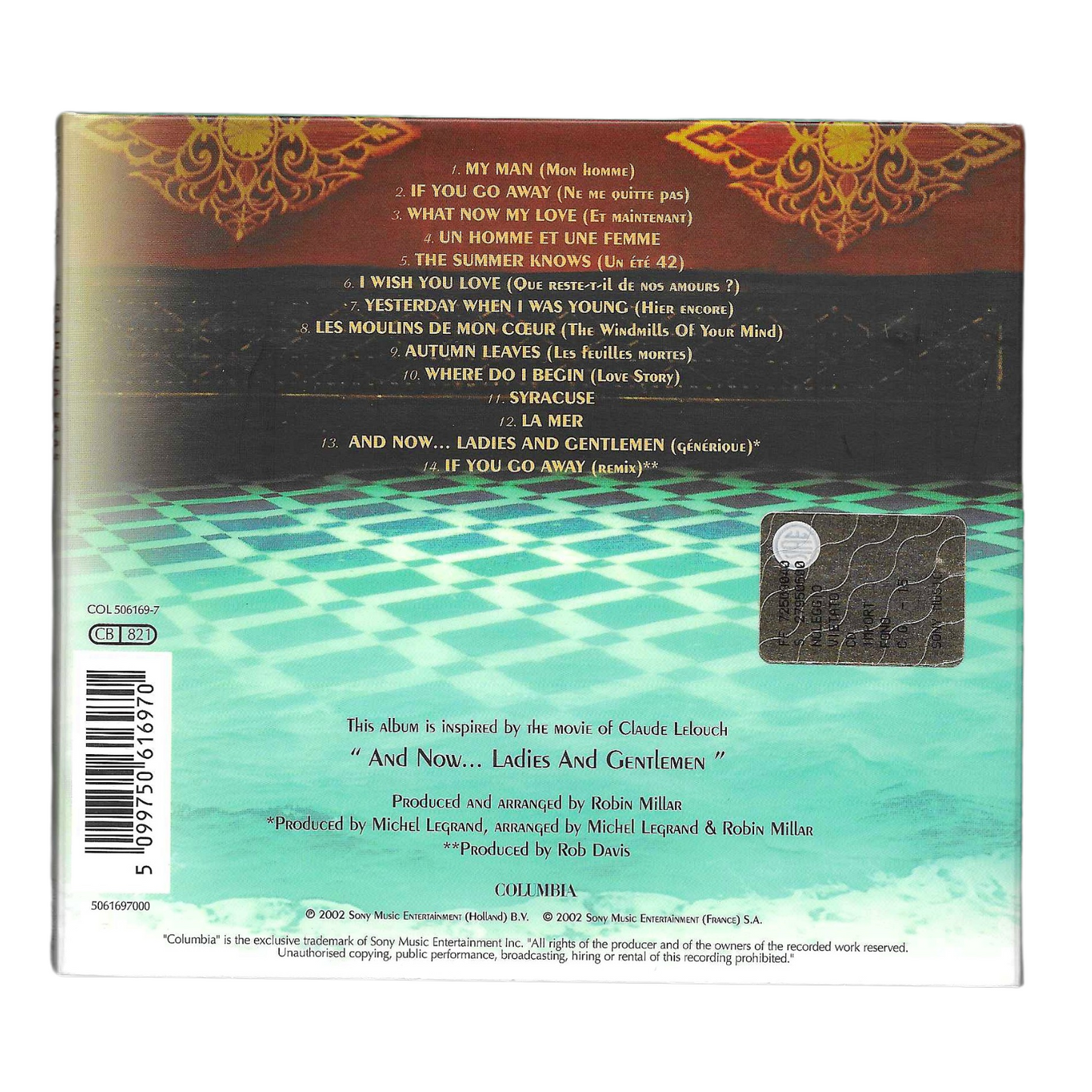 Patricia Kaas - Piano Bar | CD Album Chanson Jazz | COME NUOVO - TR0122