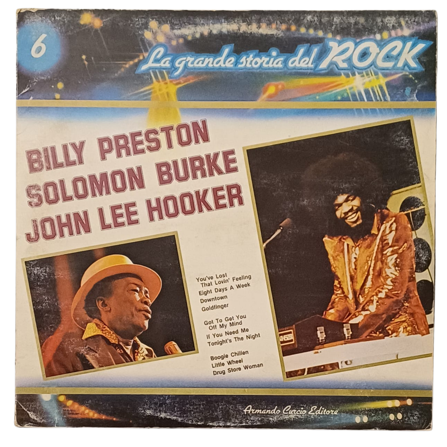 La Grande Storia Del Rock Vol.6-Billy Preston/Solomon Burke.. | LP 1981 |TRV0136
