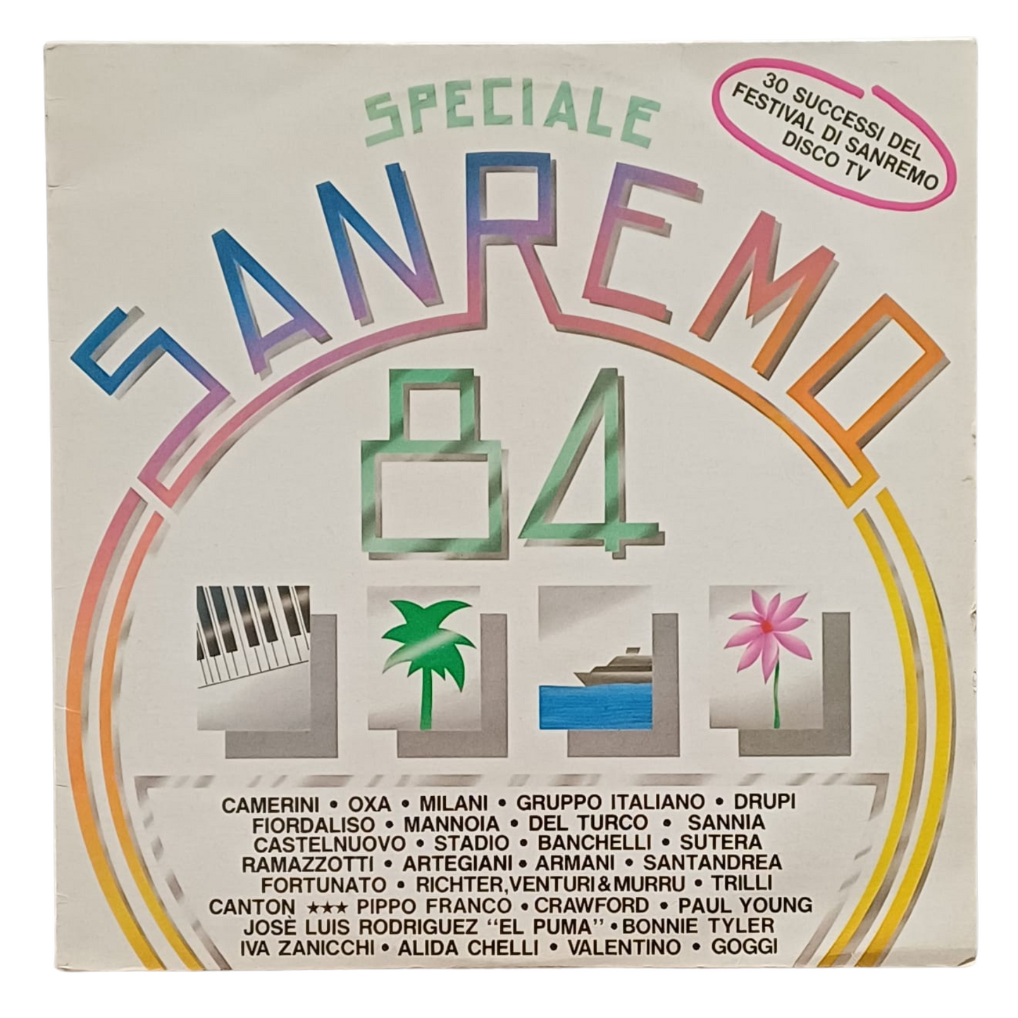 Various – Speciale Sanremo 84 | 2 LP Compilation - CBS 88638 | BUONE CONDIZIONI (VG) TR0061