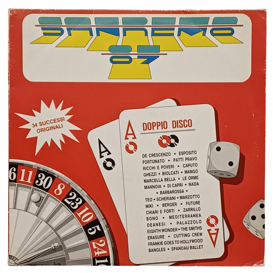 Various – Sanremo 87 | 2xLP – Ricordi TAFS 87 – 1987 | BUONE CONDIZIONI-TRV0124